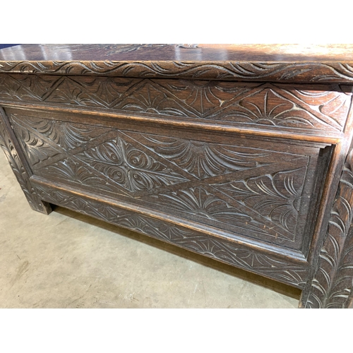 7 - CARVED COFFER