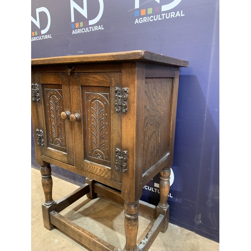 73 - ORNATE CARVED SIDE UNIT