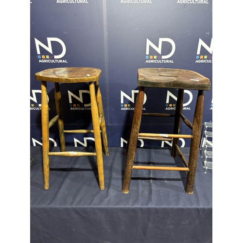 150A - PAIR OF STOOLS