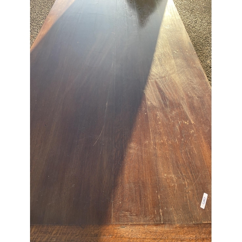 150H - LARGE OAK REFRECTORY TABLE