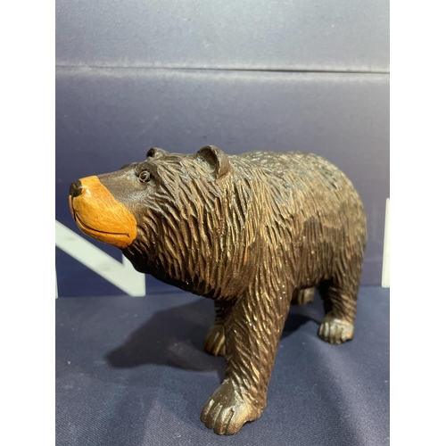 240A - BLACK FOREST CARVED BEAR