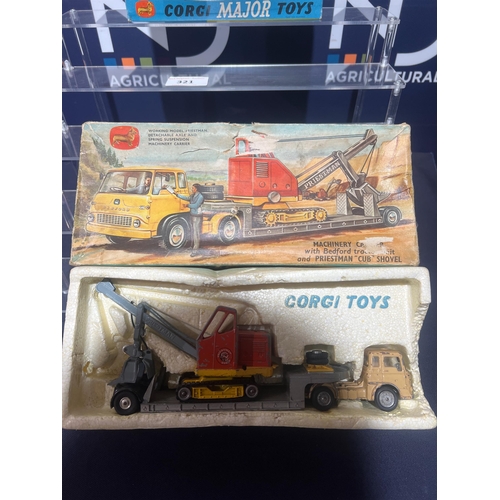 321 - VINTAGE CORGI MACHINERY VEHICLES