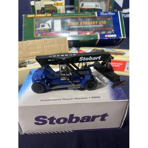 334 - BOXED EDDIE STOBART VEHICLES