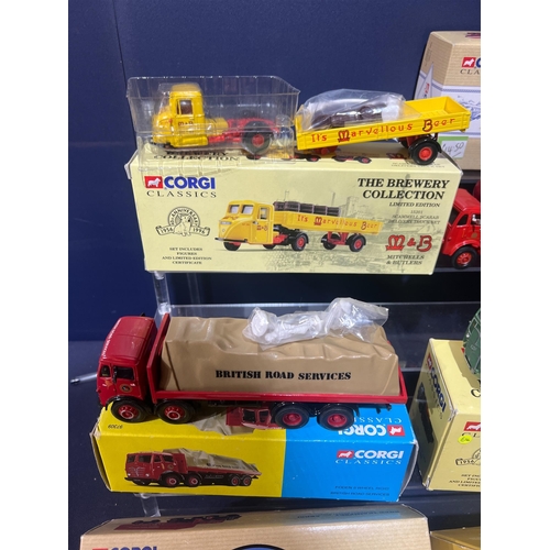 339 - BOXED CORGI CLASSIC VEHICLES ETC