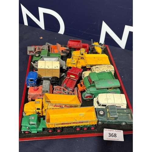 368 - DIECAST VEHICLES