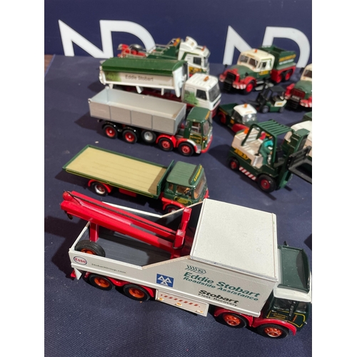 385 - EDDIE STOBART CORGI ETC VEHICLES