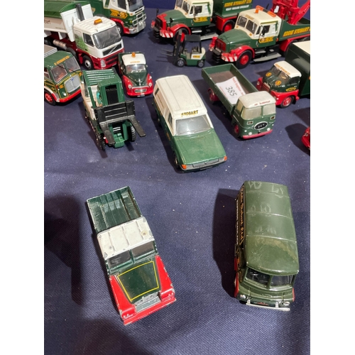 385 - EDDIE STOBART CORGI ETC VEHICLES