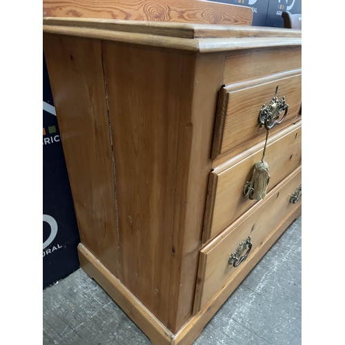 83 - PINE CHEST OF DRAWERS