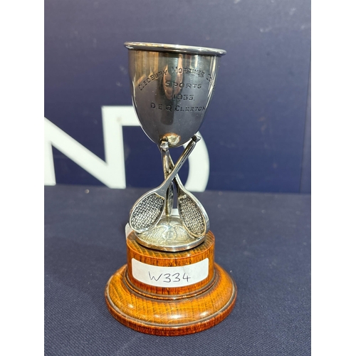 191 - SILVER TENNIS TROPHY