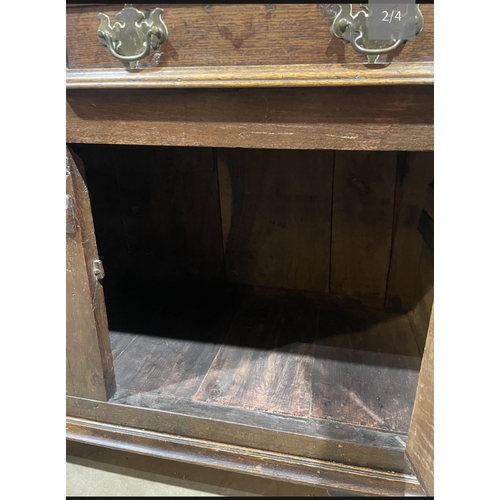 407 - MAHOGANY CHEST OF DRAWS