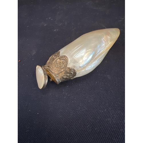 141 - MOTHER OF PEARL CHATELAINE