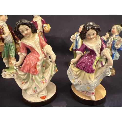 185 - VICTORIAN STAFFORDSHIRE FIGURES ETC