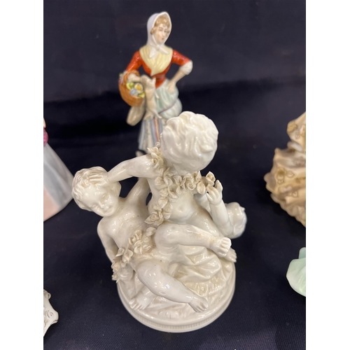 188 - VINTAGE CERAMIC FIGURINES