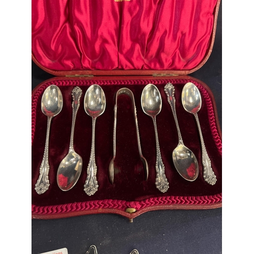 197 - QUANTITY OF SILVER SPOONS 299G