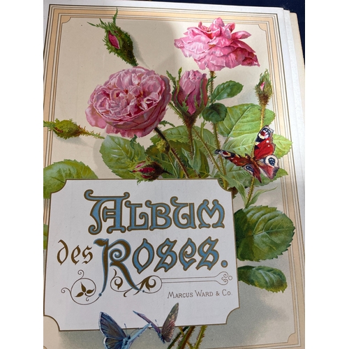 342 - ALBUM OF ROSES AND PHOTO ALBUM