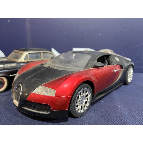 352 - PORSCHE AND BUGATTI TOYS ETC