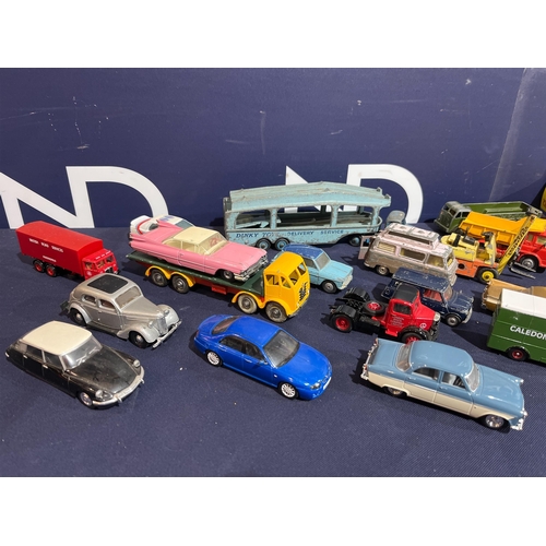 353 - DINKY AND CORGI CARS ETC