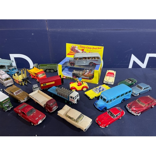 353 - DINKY AND CORGI CARS ETC