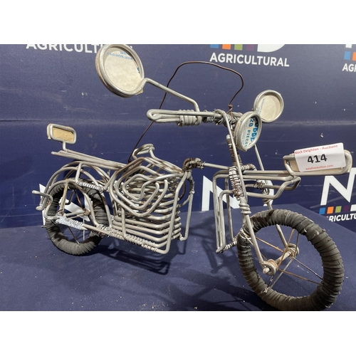 414 - MODEL MOTORCYCLE