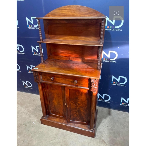 663 - MAHOGANY CHIFFONIER