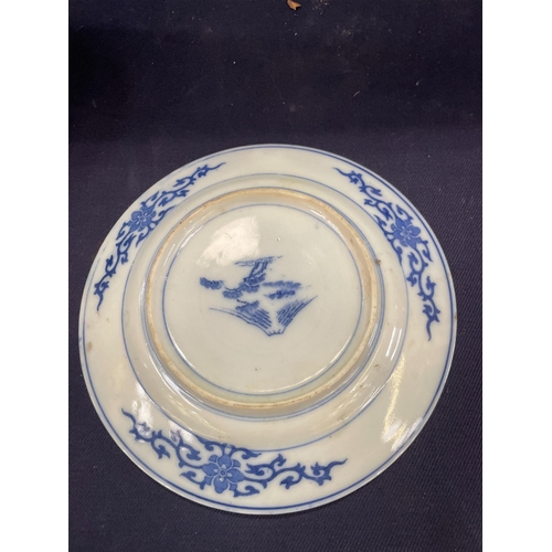 86 - BLUE AND WHITE ORIENTAL CHINA