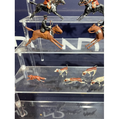 115 - ARTICULATED LEAD HUNTING FIGURES