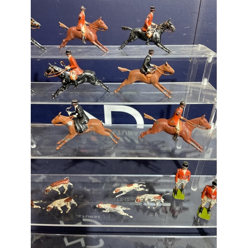 115 - ARTICULATED LEAD HUNTING FIGURES