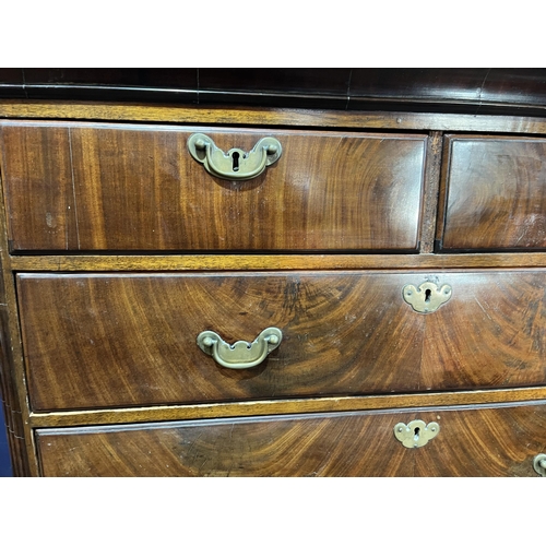 17 - MAHOGANY CHEST ON STAND