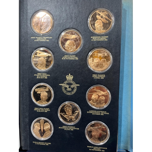 176 - THE HISTORY OF MAN IN FLIGHT COIN COLLECTION