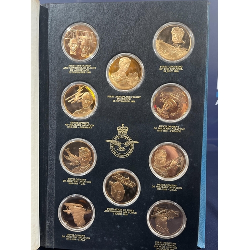 176 - THE HISTORY OF MAN IN FLIGHT COIN COLLECTION