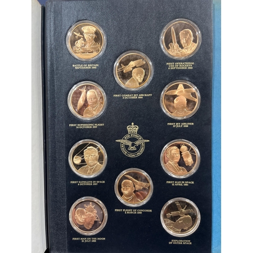 176 - THE HISTORY OF MAN IN FLIGHT COIN COLLECTION