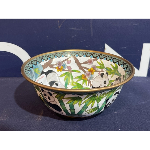 179 - CLOISONNE BOWL