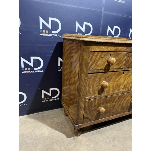 47 - VICTORIAN PINE SCRUMBLED CHEST