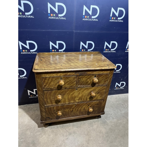 47 - VICTORIAN PINE SCRUMBLED CHEST