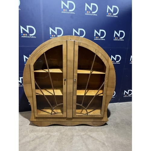 52 - DECO SUNBURST BOOKCASE