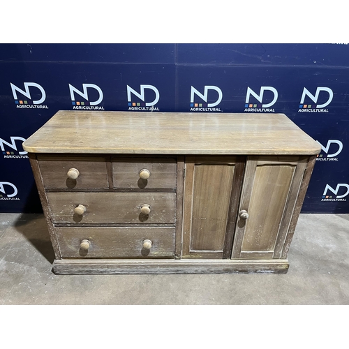 6 - PINE FARMHOUSE DRESSER BASE