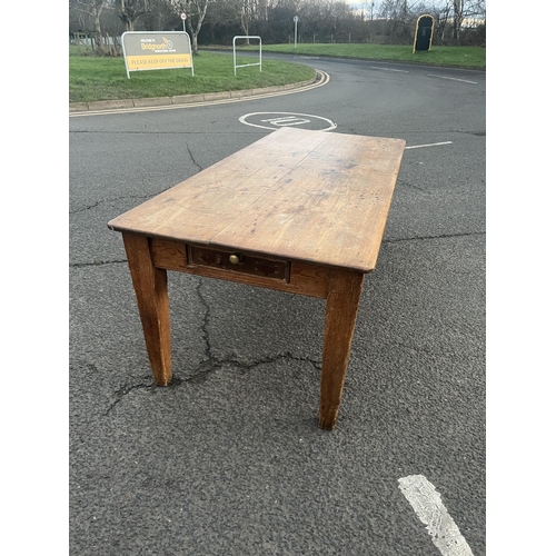 63 - FARMHOUSE PINE TABLE