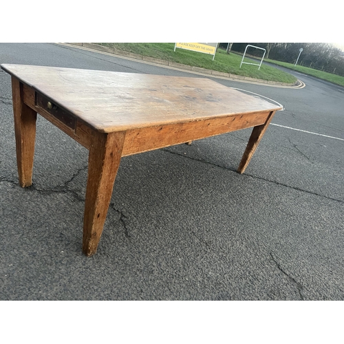 63 - FARMHOUSE PINE TABLE