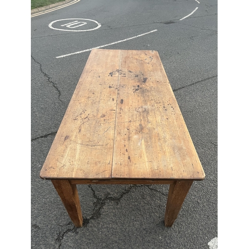 63 - FARMHOUSE PINE TABLE