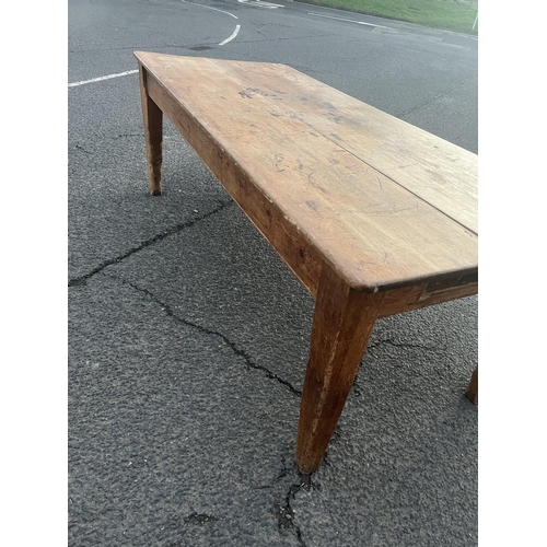 63 - FARMHOUSE PINE TABLE