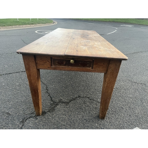 63 - FARMHOUSE PINE TABLE