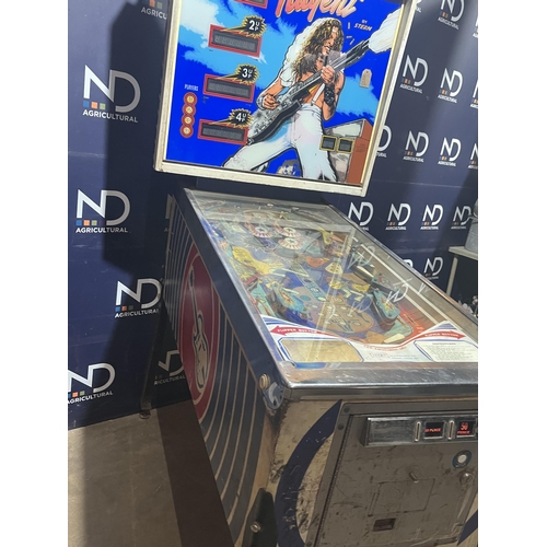 7 - NUGENT PINBALL MACHINE