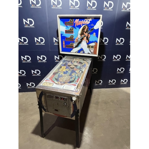 7 - NUGENT PINBALL MACHINE