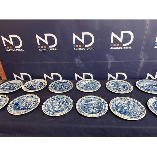 782 - BLUE DELFT  PLATES