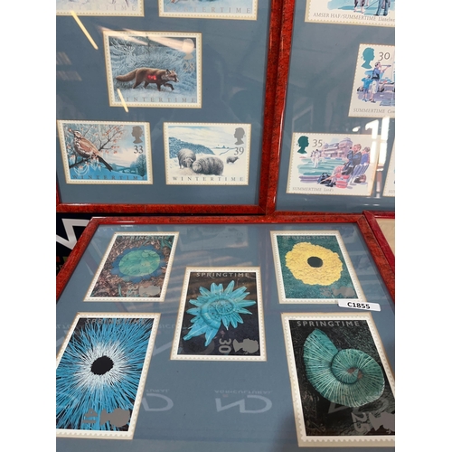 794 - FRAMED STAMPS