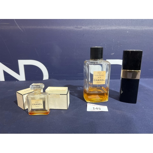 145 - MISCELLANEOUS CHANEL PERFUME BOTTLES