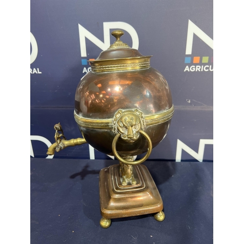 199 - VICTORIAN COPPER SAMOVAR