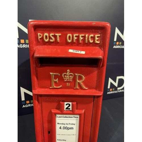 40 - CAST POST BOX