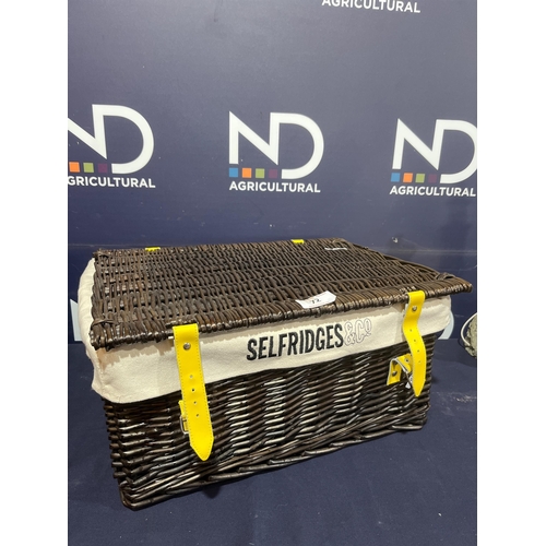 72 - SELFRIDGES & CO BASKET