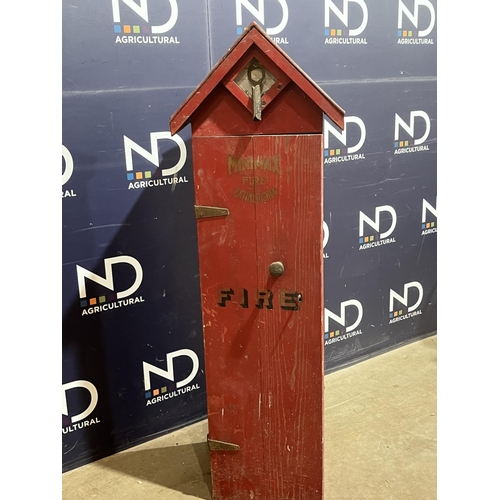 80 - VINTAGE FIRE EXTINGUISHER BOX